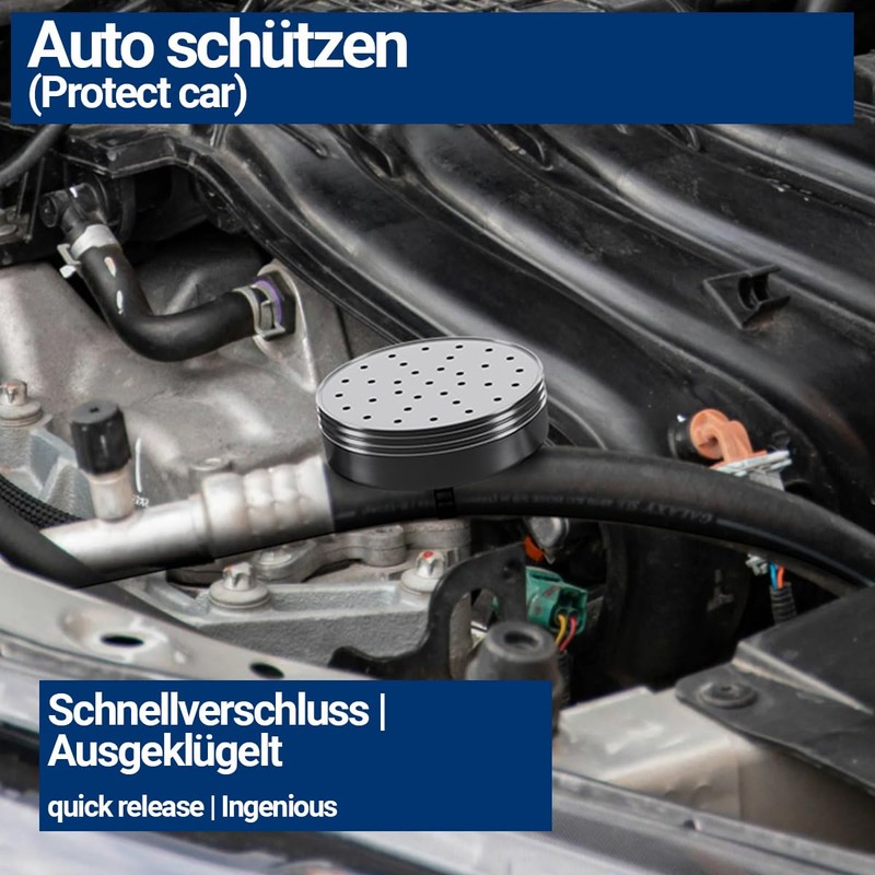 BMUT BMUT 1x Anti-Marder Duftscheibe fr Auto & Motorraum mit
