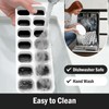 Ice Cube Trays for Freezer - 4 Pack Easy to