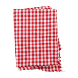 Rumyve Red and White Checkered Table Cloth,Washable Check Fabric Tablecover,Plaid Decoration Tablecloth for Outdoor Picnic Kitchen Home Party Birthday Parties Festivals