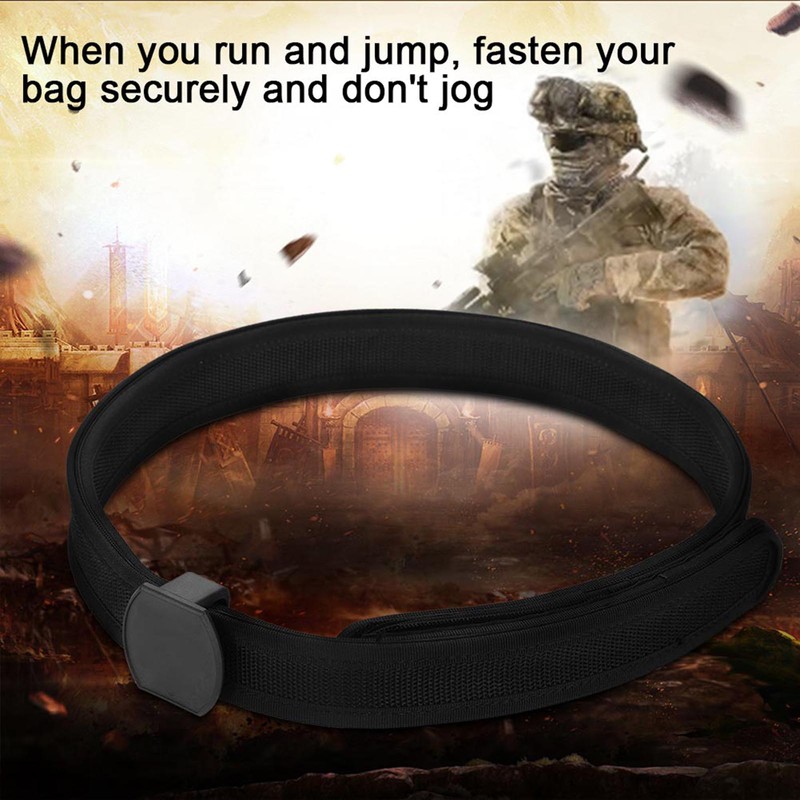 Outdoor Tactics Competition High Speed Special Shooting Waist Belt (Black