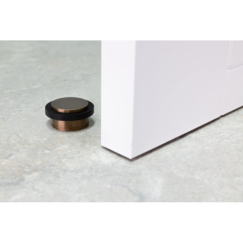 EVI | Adhesive Doorstop | 1.37'' X 0.8'' | Threaded