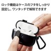 Elecom AVA-AP2TSLBK AirPods Pro (2019) Compatible Case, Cover, Hybrid TOUGH