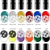 Biutee Stamping Gel Nail Art 12 Colours UV Set Stamping