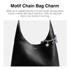 Motif Chain Bag Charm