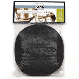 RSVP International Charcoal Compost Bin Filter 2-Piece Set Helps Keep Kitchen Smelling Fresh, Replacement