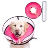 Inflatable Dog Cone Collar with Enhanced Anti-Licking, Soft Neck Donut