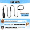 SlowTon 6FT Slip Lead Dog Leash, Heavy Duty Highly Reflective