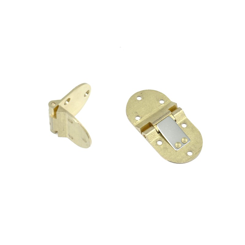 Butler Tray Hinge, 2 7/8" X 1 1/2" Lacquered Solid