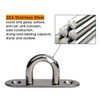 10-Pack 304 Stainless Steel Ceiling Hook Ring Hooks 1. 8