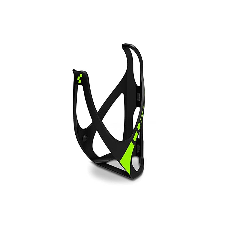 Cube Bottle Holder HPP Matte Black 'n' Classic Green