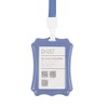 DYZD Hard Plastic Badge Holders ID Card Holders Waterproof ID