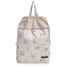 COLORFUL CANDY STYLE N3386200 Drawstring Bag, Girls, Gym Clothes Bag, Elementary School, Bag for Change of Clothes, Large, Petite Bouquet
