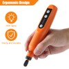 Powerful Mini Cordless Rotary Tool Kit with 5-Speed and USB