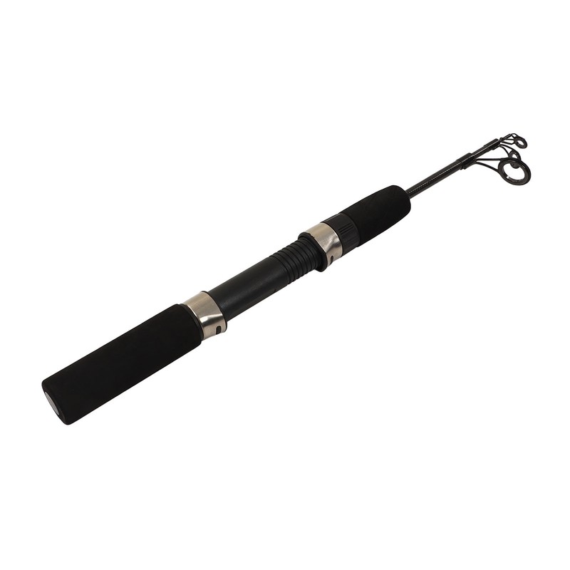 Mini Ice Fishing Rod Carbon Fiber with Ceramic Guide Ring