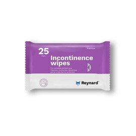 Reynard Premium Incontinence Wipes X 25