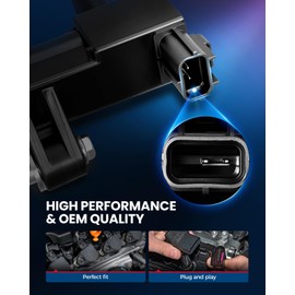 KAX 8 Ignition Coils and 16 Iridium Spark Plugs w/Magnetic Socket Kit for DOD Charger Challenger Durango Ram 1500 2500 3500 Replace# UF504 C1649 UF601