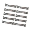 Folpus 10Pcs Gutter Hangers 5 inch Easy Install Accessories Heavy