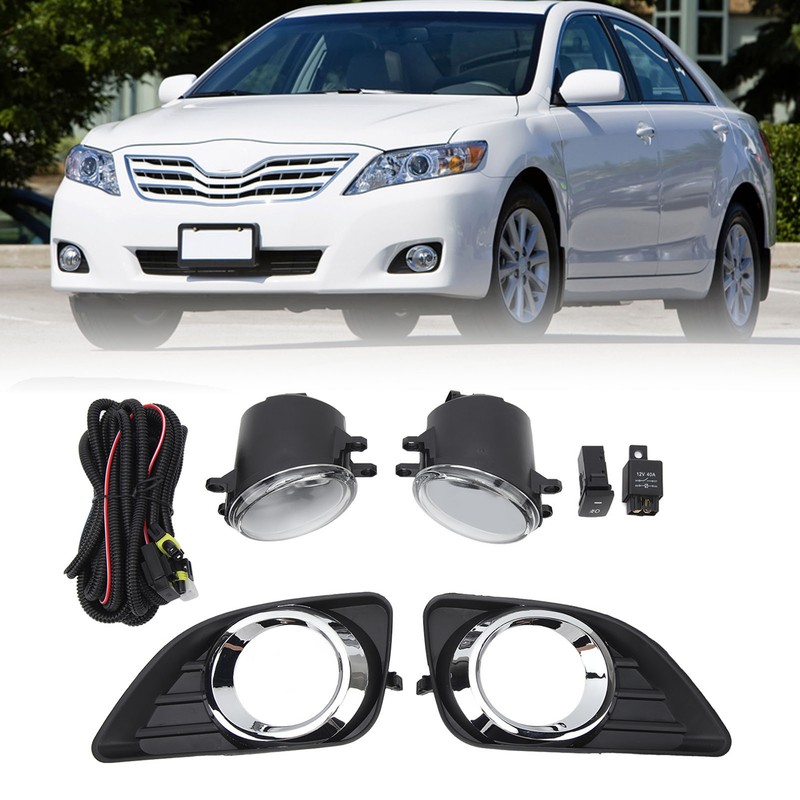 2 Pcs Fog Light Trim Set 52040 06090 Driving Front