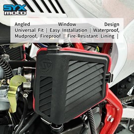 Versatile Air Filter for Motorcycle 35mm 38mm 42mm Universal Motorcycle Air Filter Engine Air Filter Vent Cleaner Breather Waterproof Mudproof Flame Retardant Foam Lining Powersports Air Filter-38mm