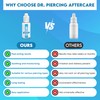 DR. PIERCING AFTERCARE Keloid Drops – Non-Greasy Saline Solution for