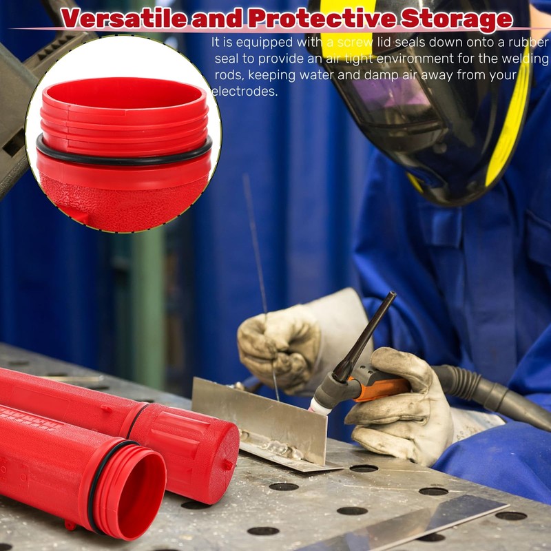 ZOOFOX 2 Pack Welding Rod Holder, 14" Carbon Steel Stick