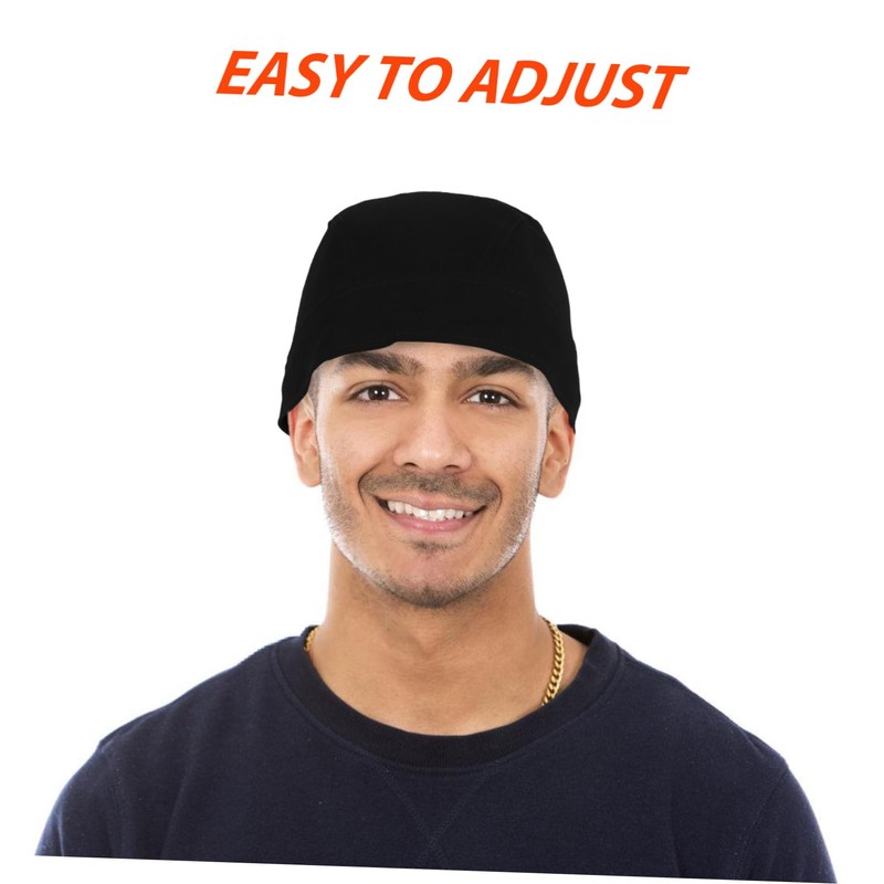 WOONEKY Welding Tool Accessory Black Anti-Sweat Skull Cap Protective Gardening