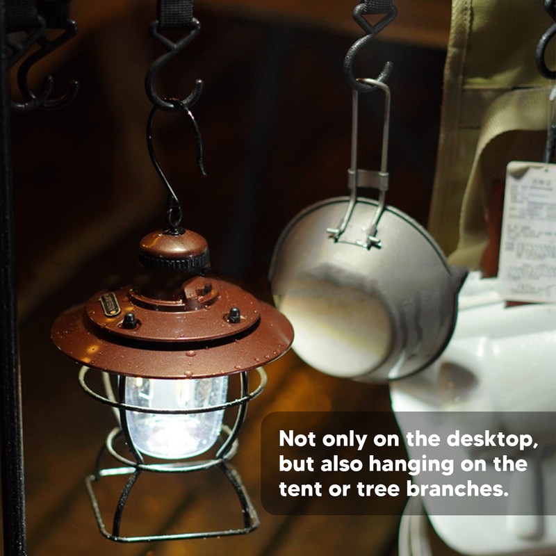 LED Camping Lamp Lantern Tent Lamp Searchlight Multifunctional Outdoor Portable