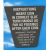 Duncan Parking Meter Decal, Coin Vault Door, Black & Silver