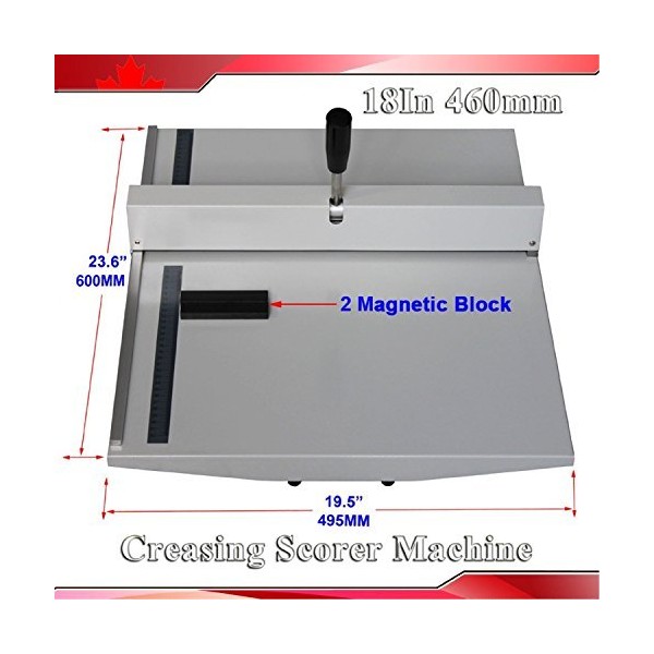 Manual 18" 460mm Scoring Paper Creasing Machine Scorer Creaser +