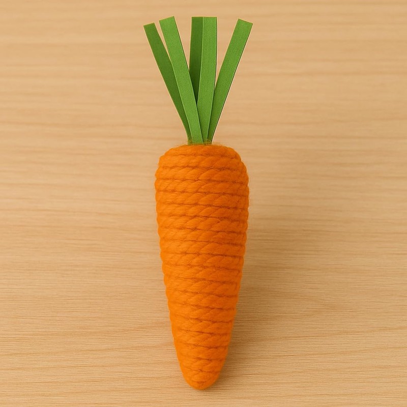 PMS Set of 3 Hanging Carrot Decorations – 12cm Easter