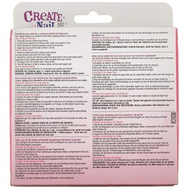 Kiss Broadway Little Diva Create-A-Nail Art Kit 48 Nails, 0.07 Pound (Pink & Purple)