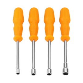 Create idea 4Pcs Socket Wrench Screwdriver Hex Nut Driver Tool for Drives Hexagonal Fasteners 107x90mm 6-10mm