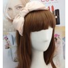 Big Ribbon Headband Hair Accessory Hair Arrangement Soft Ribbon Chiffon