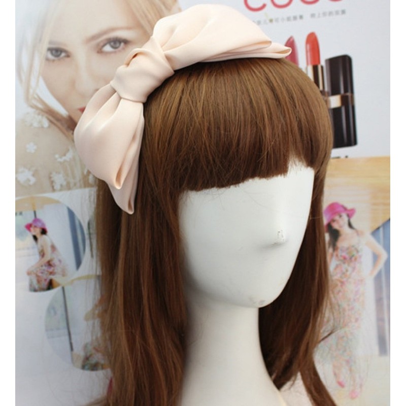 Big Ribbon Headband Hair Accessory Hair Arrangement Soft Ribbon Chiffon