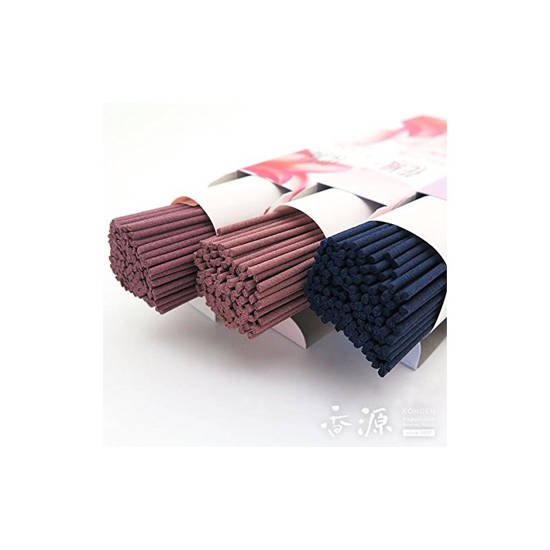 [Nihon Kodo Incense] Flower-Style 3 Types, Lavender, White Plum, Shinko