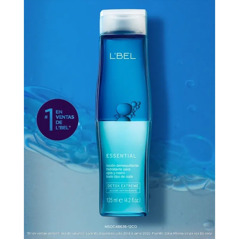 L'bel Essential Detox - Desmaquillante Bifásico 125ml
