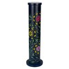 Usha Incense Stick Tower, Soft Stone, Blue with Floral Pattern,