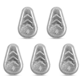 No Roll Sinker Fishing Weights Saltwater Surf Flat Inline Sinkers Weights No Snag Slip Sinkers Fishing Weights Gear Tackle for Catfish Rig Saltwater Freshwater