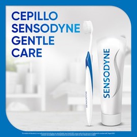 Sensodyne Cepillo de Dientes para Dientes Sensibles Cuidado Delicado, Suave, 2 Unidades