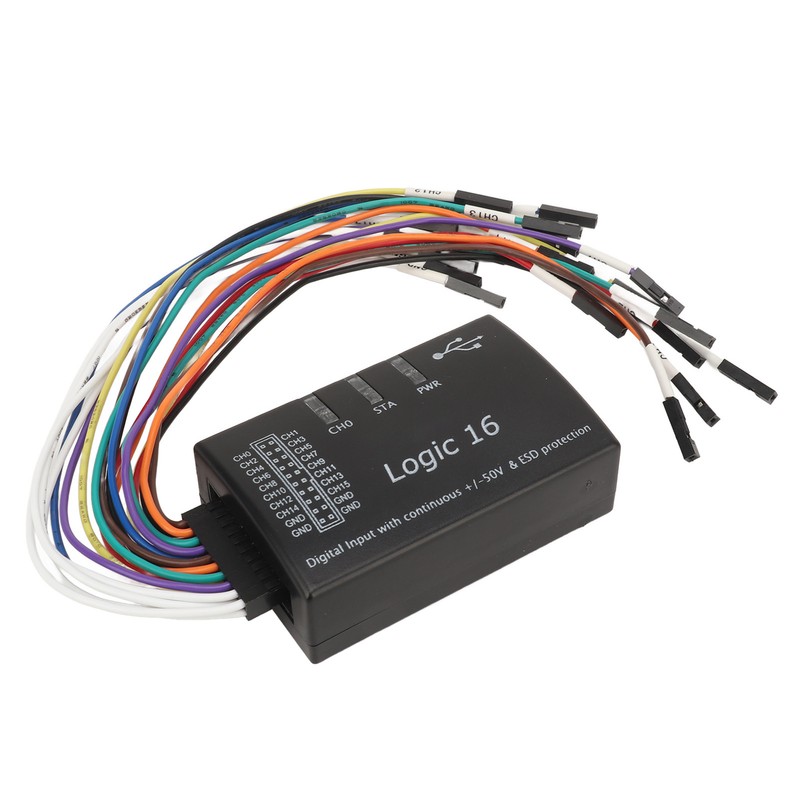 Logic Analyzer USB 16 Channel 100M Maximum Sampling Rate with
