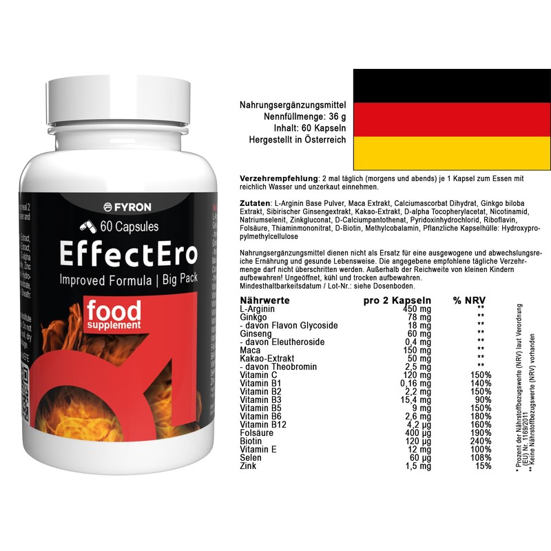 Effect Ero 60 Capsules