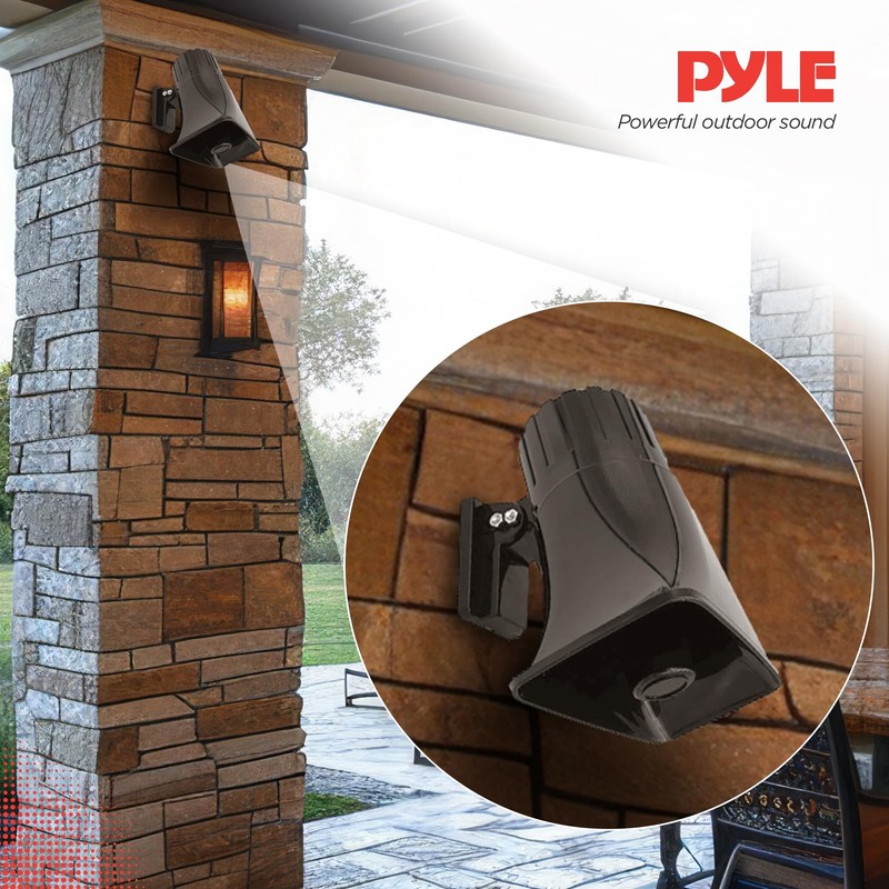 Pyle 4 Pack 8" Portable PA Horn Speaker for Indoor/Outdoor