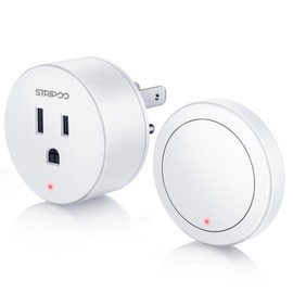 Garbage Disposal Switch Button Kit, No Wiring Needed Remote Switch Outlet, 15A/1500W,500ft RF Rang Remote Control Outlet for Light, Small Electrical Appliance