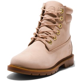 Timberland Women's Linden Woods 6-Inch Waterproof Fashion Boot, Rugby Tan-New 2024, 9