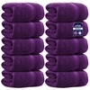 Towelogy Zero Twist Face Cloths 33x33cm - 100% Egyptian Cotton
