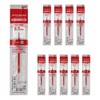 Mitsubishi Pencil, Ballpoint Pen Refill, Jet Stream 0.7, Red, 10