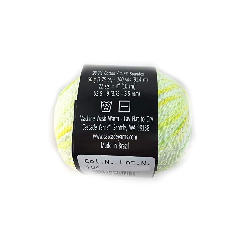 Cascade Yarns - Fixation Splash (Lemon Lime 104)