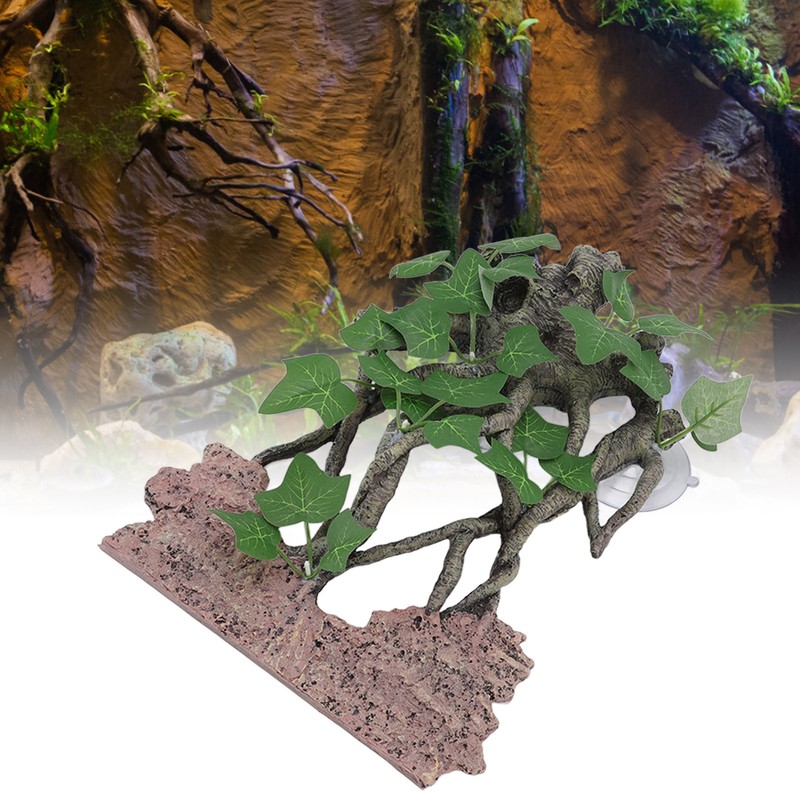 Reptile Climb Tree Decoration High Simulation Aquarium Decoration Tree Branch