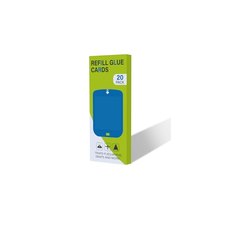 20 Refill Cartridges for Insect Light Trap - Replace Glue