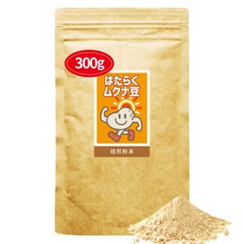 Mukuna Beans (Produced in Shiga Prefecture) Powder, 10.6 oz (300 g) x 1 Bag [Special Formula to Protect Ingredients] [Additive-Free Mukuna Beans]